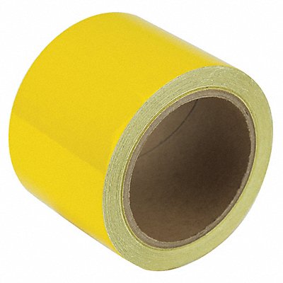 GRAINGER RF3YL Floor Tape Yellow 3 inx30 ft Roll