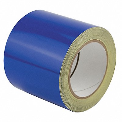 GRAINGER ZRF4X50BL Floor Tape Blue 4 inx50 ft Roll