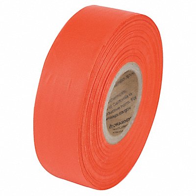 GRAINGER VST04 Flagging Tape Vinyl Roll 300 ft L