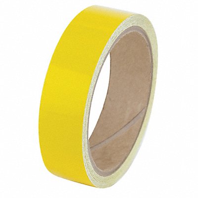 GRAINGER ZRF1X5YL Floor Tape Yellow 1 inx15 ft Roll
