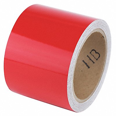 GRAINGER RF3RD Floor Tape Red 3 inx30 ft Roll