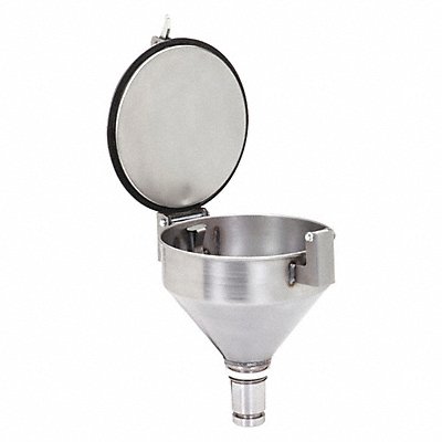PIG DRM1112NPT Drum Funnel Silver 304SS NPT