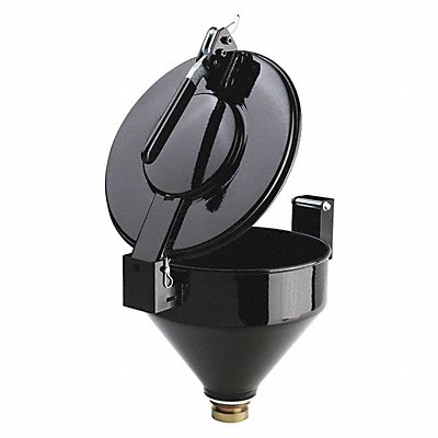 PIG DRM1126BKNPT Drum Funnel Black Steel NPT
