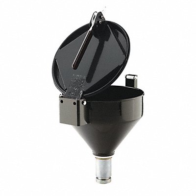 PIG DRM1127BKNPT K7664 Drum Funnel Black Steel NPT