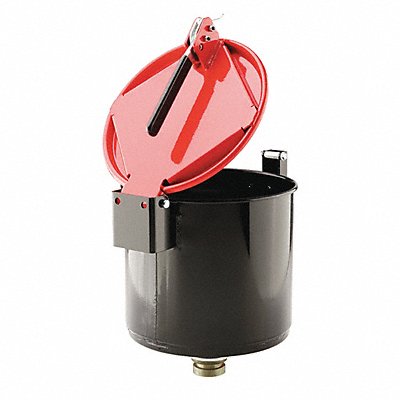 PIG DRM1211RD Drum Funnel Red Steel NPT