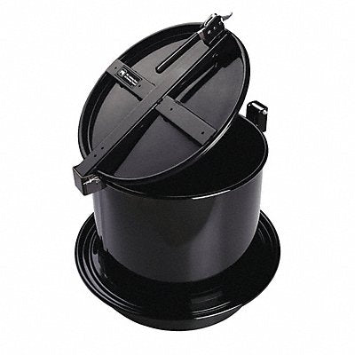 PIG DRM1213BK Drum Lid Black Steel 55 gal
