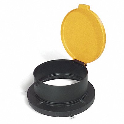 PIG DRM965YW Drum Lid Yellow Polyethylene 55 gal
