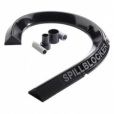 PIG PLR280BK Spill Blocker Vacuum Dike 2-1/4 H 4 W