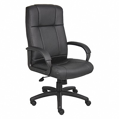 GRAINGER 452R11 Executive Chair High Back Vinyl Seat