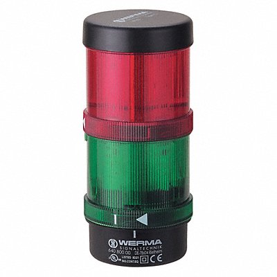 WERMA 64924003 Tower Light Assembly 115VAC 40mA 70mm