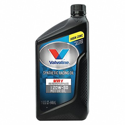 VALVOLINE 679082 Motor Oil 1 qt. Size 20W-50 SAE Grade