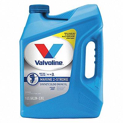 VALVOLINE 773735 2-Cycle Engine Oil 1 gal Bottle Green