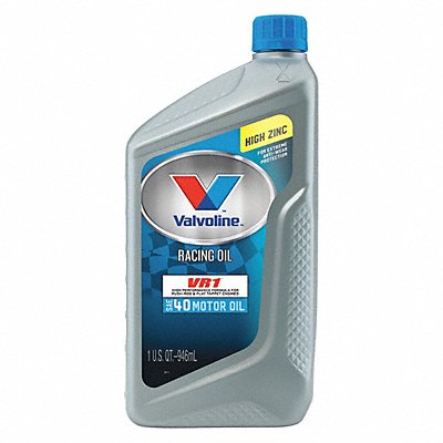 VALVOLINE 822390 Motor Oil 1 qt. Size SAE 40 SAE Grade