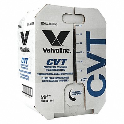 VALVOLINE 881056 CVT Transmission Fluid Clear 5 gal Size