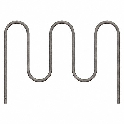 MADRAX QSWP367IGG Bike Rack Silver Color 7 Cap. 64 W