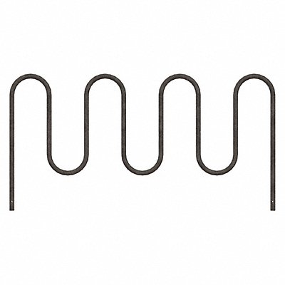 MADRAX QSWP369IGG Bike Rack Silver Color 9 Cap. 89 W