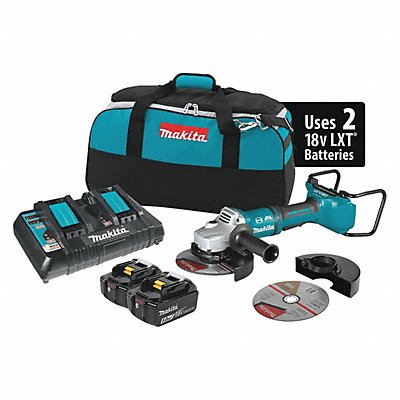 MAKITA XAG12PT1 Angle Grinder Kit Makita 36V 7 Wheel