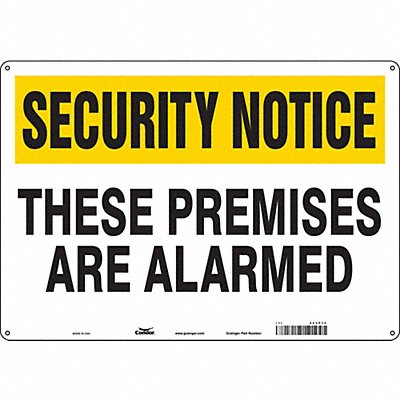 CONDOR 453P15 Safety Sign 14 in x 20 in Polyethylene