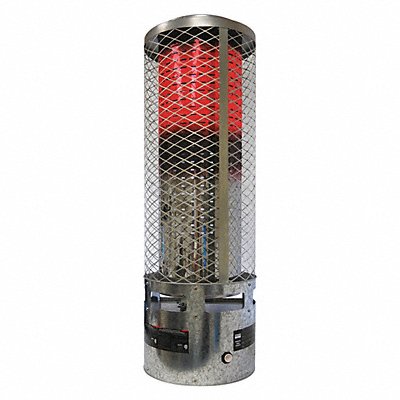 DYNA-GLO RA250NGDGD Radiant Prtble Gas Flr Heatr NG 5900sqft