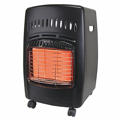 DYNA-GLO RA18LPDG Radiant Prtble Gas Flr Heatr LP 600sqft