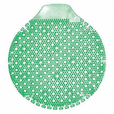 TOUGH GUY 454G78 Urinal Screen Round Green 150 g PK6