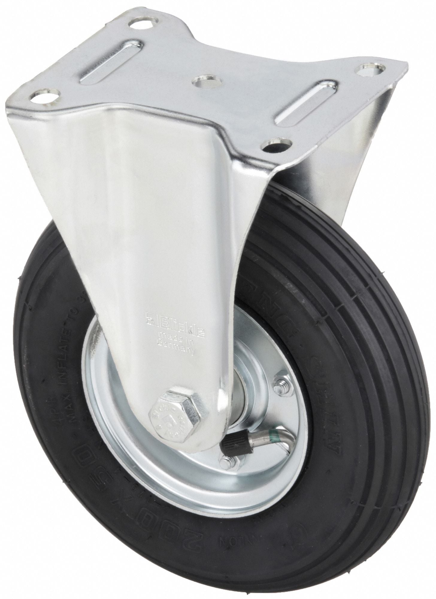 GRAINGER BP200R Plate Cstr w/ Pneumatic Whls Rgd 165lb.