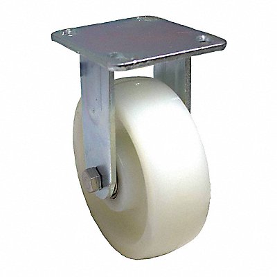 GRAINGER P21RN050K14 Standard Plate Castor Rigid 500 lb.