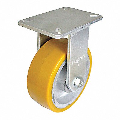 GRAINGER P29RUY080K18 Standard Plate Castor Rigid 2500 lb.