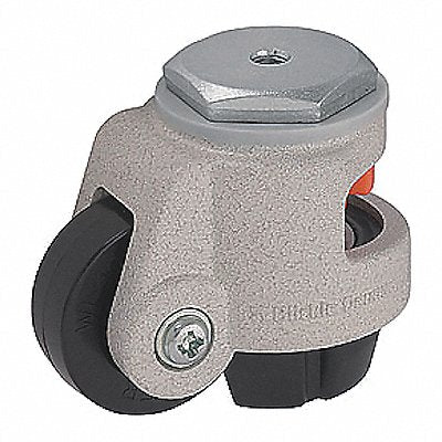 GRAINGER HRIGPOA63G Leveling Threaded Stem Castor 1100 lb.