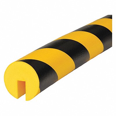 KNUFFI 606889 Edge Guard Rounded Black/Yellow