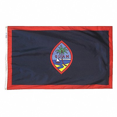 ANNIN FLAGMAKERS GUO4X6 Country Flag Seal of Guam 4 ft H