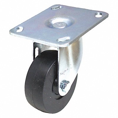 GRAINGER P12SHR035DP3 Standard Plate Castor Swivel 250 lb.