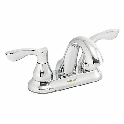SPEAKMAN SB1711E Mid Arc Chrome Speakman Chelsea Brass