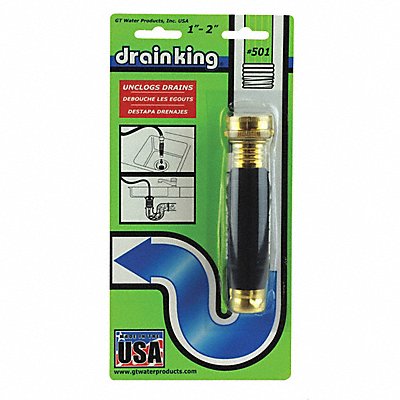 DRAIN KING 501 Drain Opener 1 to 2 Size