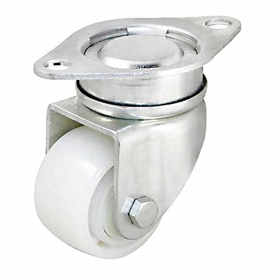 GRAINGER P19SN58KDZ InVerticaled-Mount Plate Castor Swvl 440 lb.