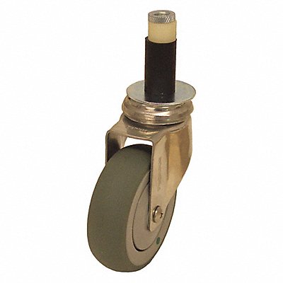 GRAINGER P14SXRP060KSX3AM Antimicrobial Expanding Stem Castor 6