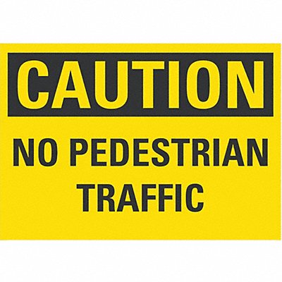 LYLE LCU30279ED14x10 Eco-Decal Pedestrian Trfc 10x14in Plastc