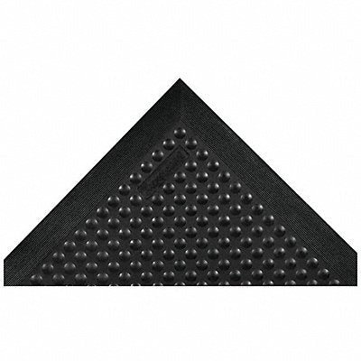 CONDOR 38HW81 Antifatigue Mat Black 2ft. x 3ft.