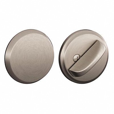 SCHLAGE RESIDENTIAL B81N619 One-Sided Deadbolt Satin Nickel Finish