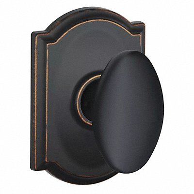 SCHLAGE RESIDENTIAL F40SIE716CAM Knob Lockset Antique Bronze Privacy Gr 2