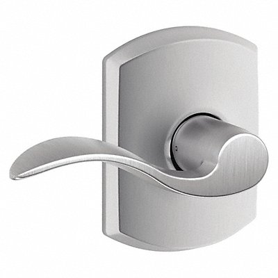 SCHLAGE RESIDENTIAL F10ACC626GRW Door Lever Lockset Satin Chrome Passage