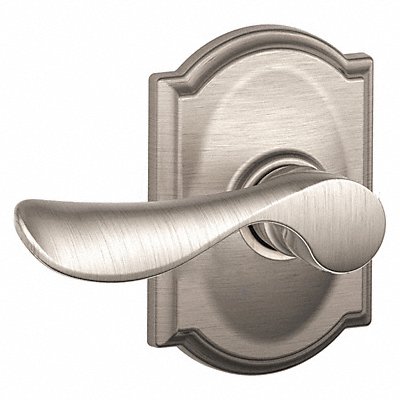 SCHLAGE RESIDENTIAL F10CHP619CAM Door Lever Lockset Satin Nickel Passage