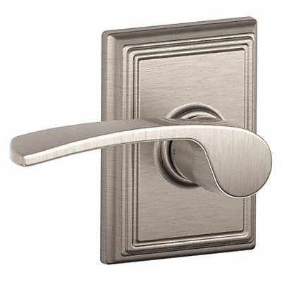 SCHLAGE RESIDENTIAL F10MER619ADD Door Lever Lockset Satin Nickel Passage