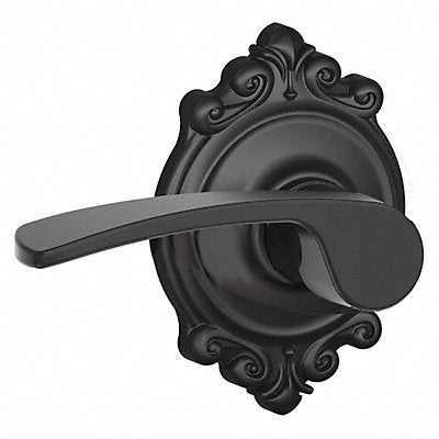 SCHLAGE RESIDENTIAL F10MER622BRK Lever Lockset Black Powder Coat Passage