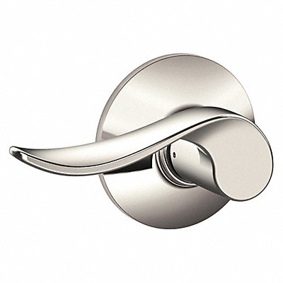 SCHLAGE RESIDENTIAL F10SAC618 Door Lever Lockset Bright Nickel Passage