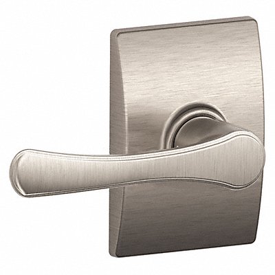 SCHLAGE RESIDENTIAL F10VLA619CEN Door Lever Lockset Satin Nickel Passage