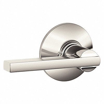 SCHLAGE RESIDENTIAL F40LAT618 Door Lever Lockset Bright Nickel Privacy