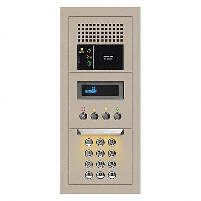 AIPHONE GTADESB Audio Entrance Station 7-1/2 H x 5/8 D