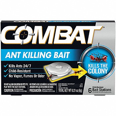 COMBAT 45901 Ant Killer Trap Bait Box PK72