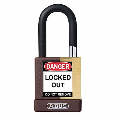 ABUS 20037 Keyed Padlock 3/4 W x 1-1/2 H Shackle